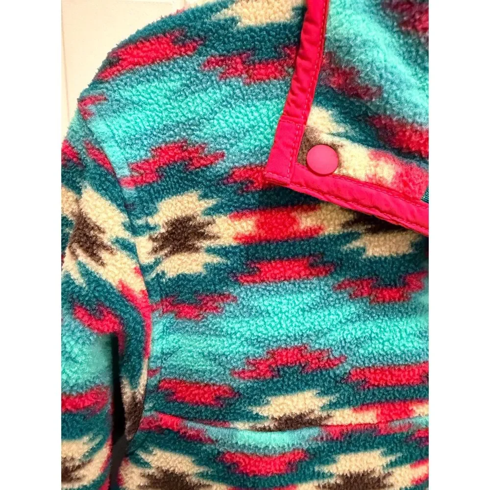 Patagonia Synchilla Snap-T Fleece Women's S 2015 Southwest Geometric Pullover